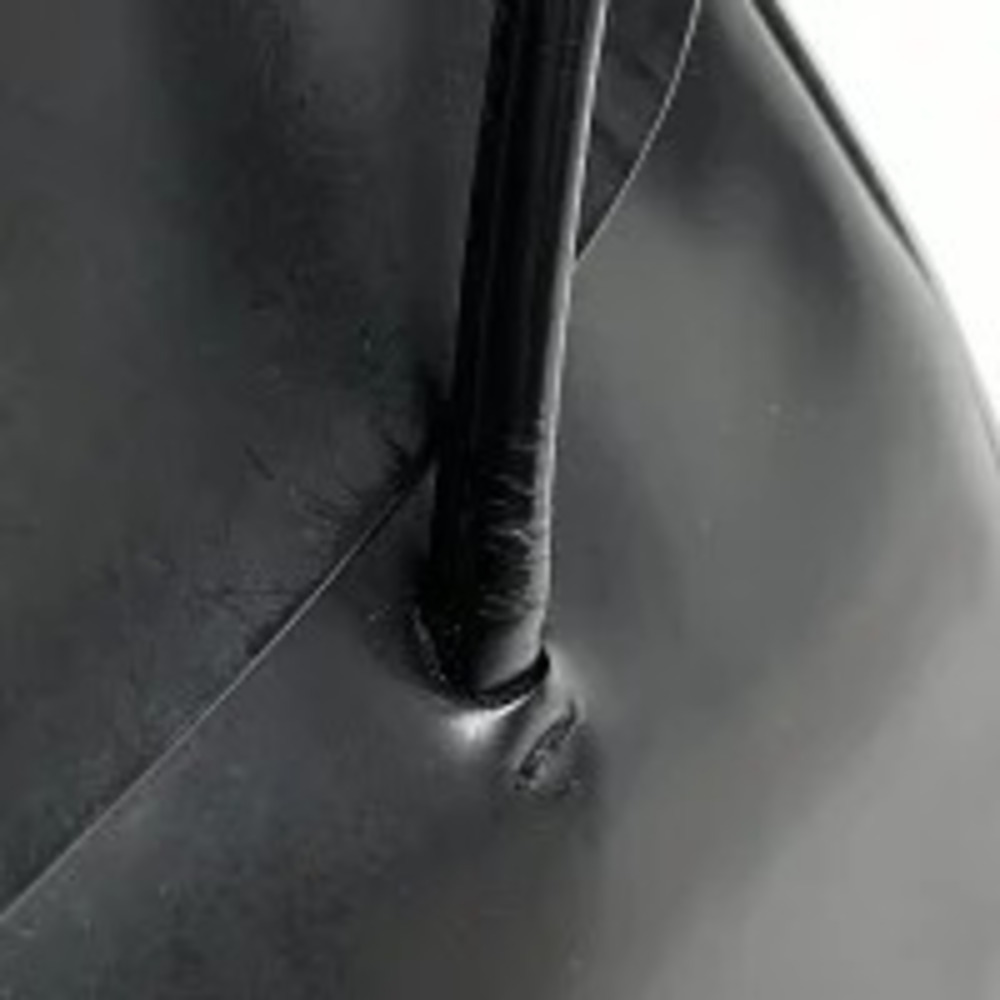 Prada Shoulder Bag Handbag Leather Nero Black - Picture 4 of 6
